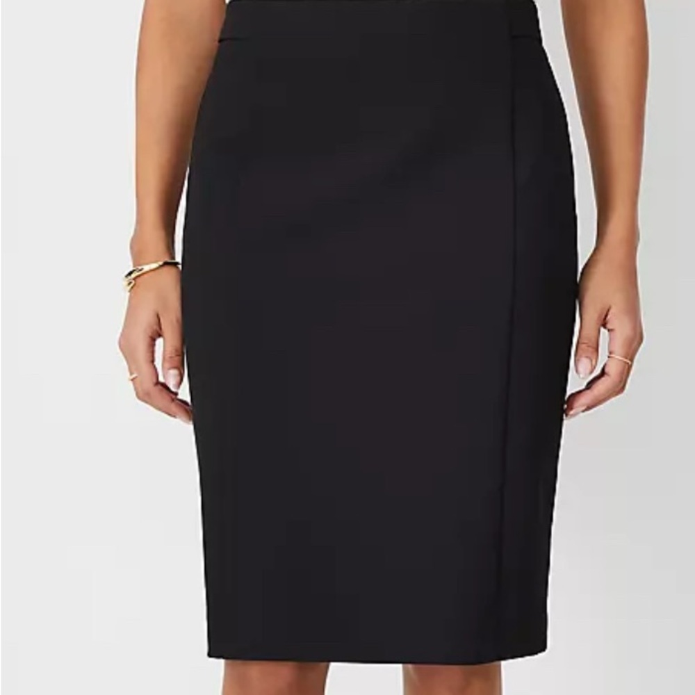 Ann Taylor Classic Black Pencil Skirt